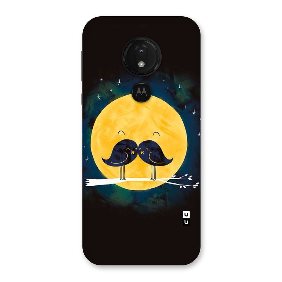 Bird Moustache Back Case for Moto G7 Power