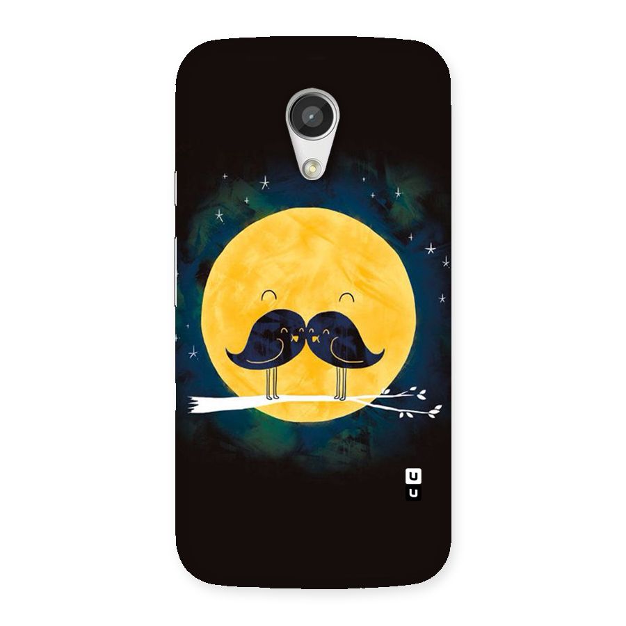 Bird Moustache Back Case for Moto G 2nd Gen