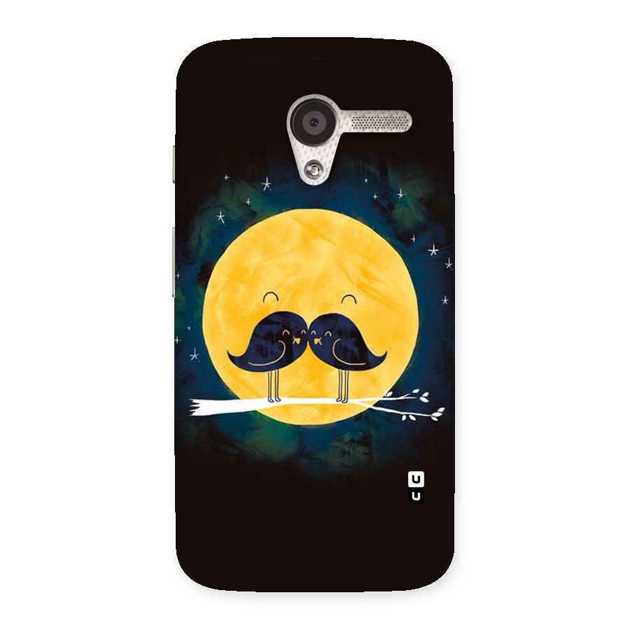 Bird Moustache Back Case for Moto X
