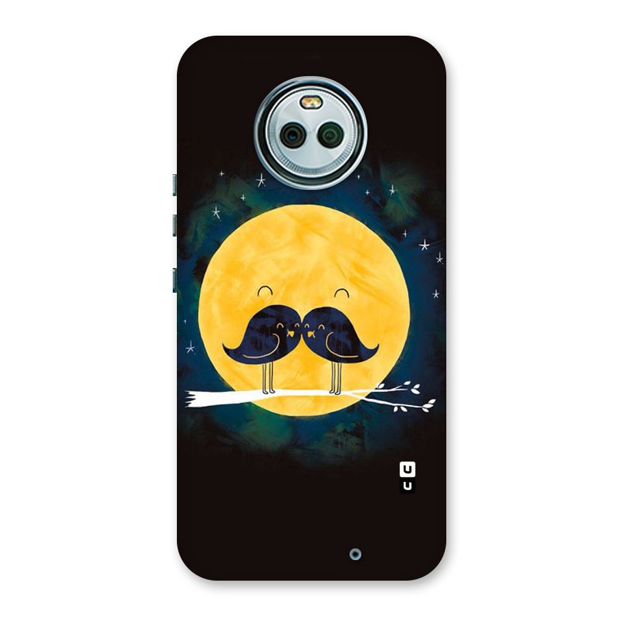 Bird Moustache Back Case for Moto X4