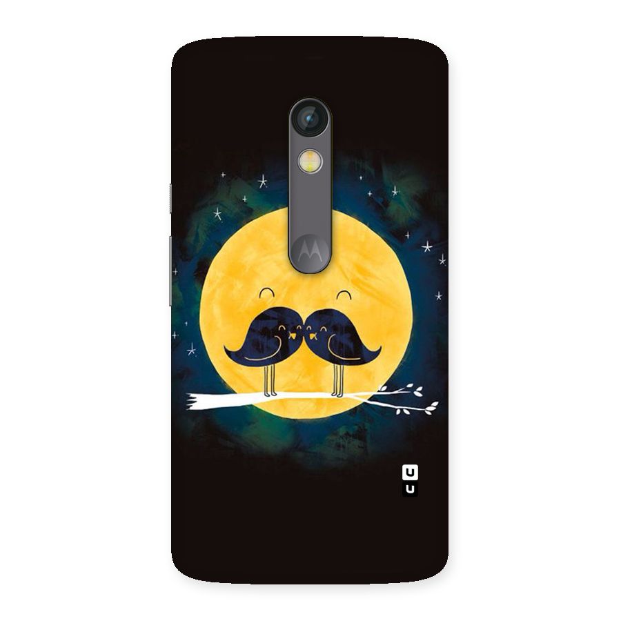 Bird Moustache Back Case for Moto X Play