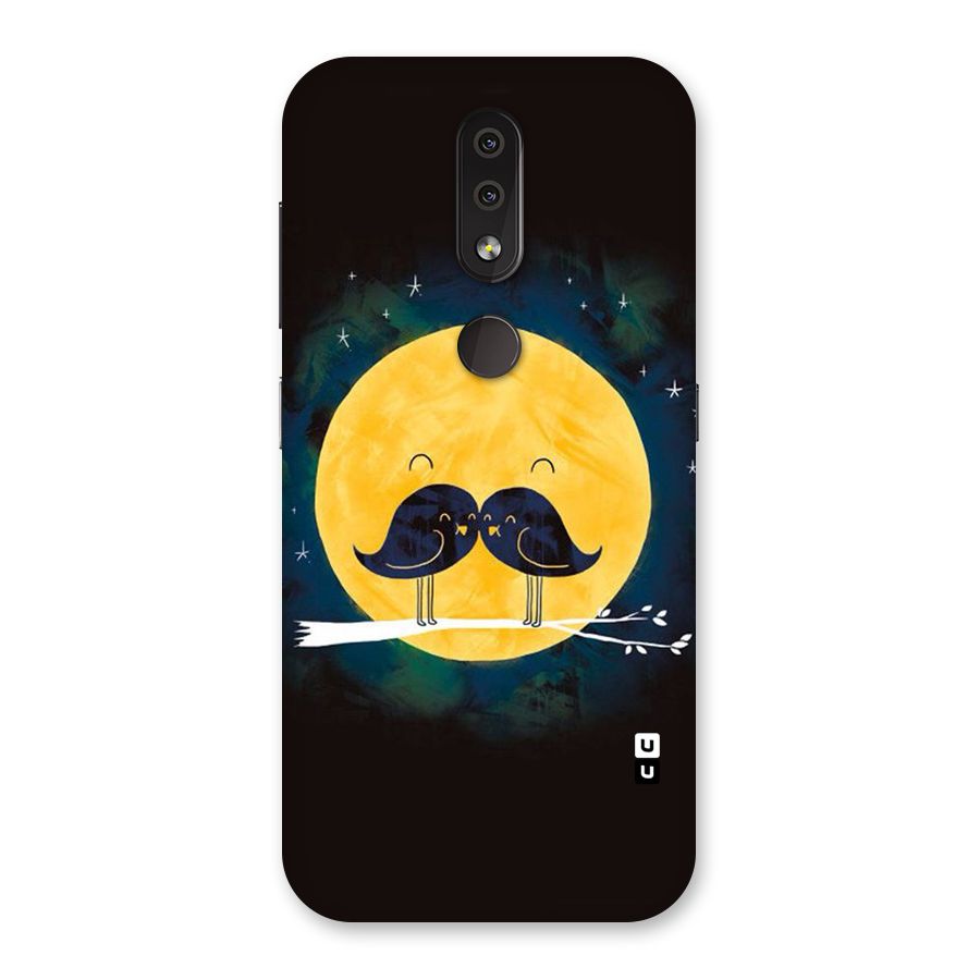 Bird Moustache Back Case for Nokia 4.2