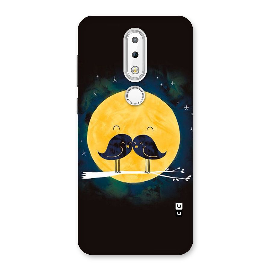 Bird Moustache Back Case for Nokia 6.1 Plus