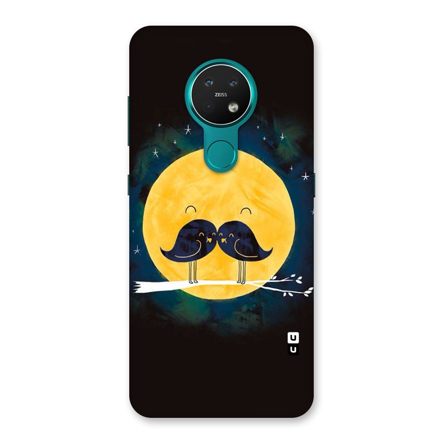 Bird Moustache Back Case for Nokia 7.2