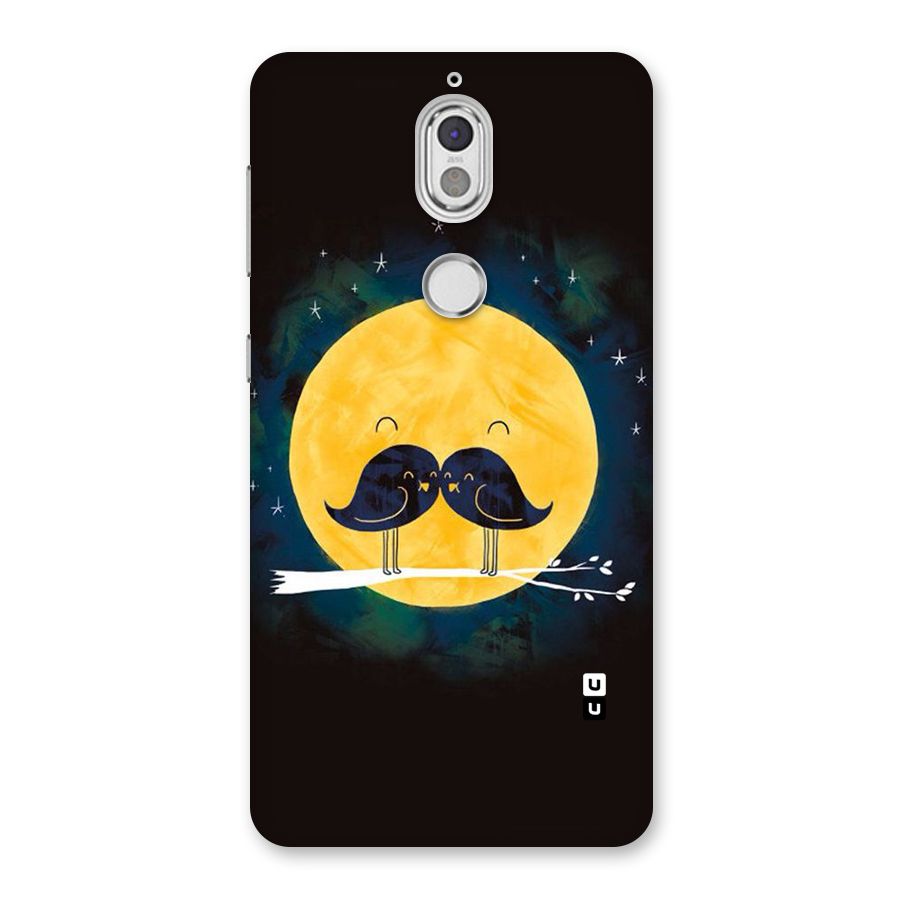 Bird Moustache Back Case for Nokia 7