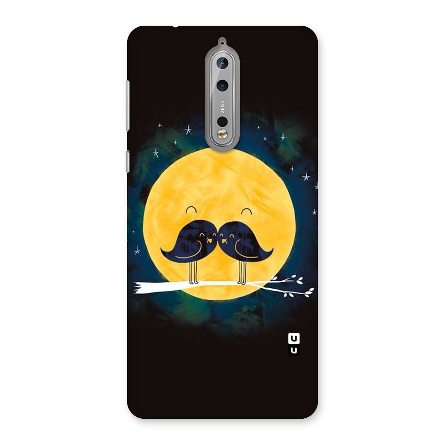 Bird Moustache Back Case for Nokia 8