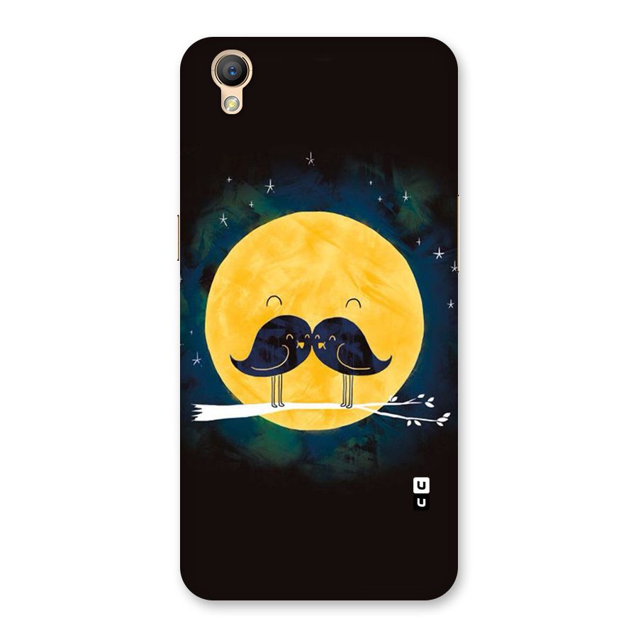 Bird Moustache Back Case for Oppo A37
