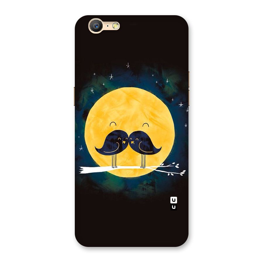 Bird Moustache Back Case for Oppo A39