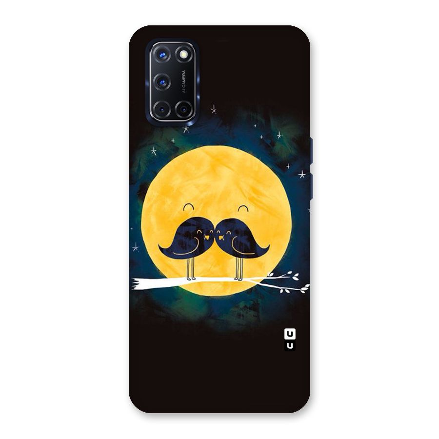 Bird Moustache Back Case for Oppo A52