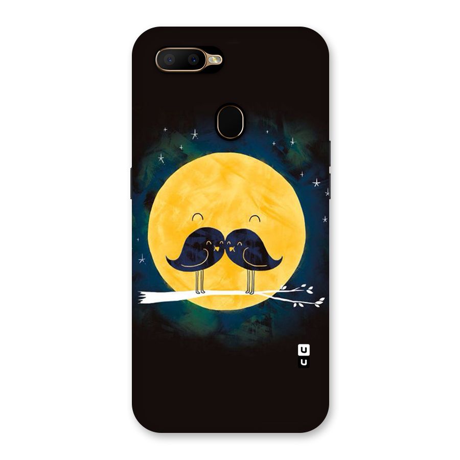 Bird Moustache Back Case for Oppo A5s