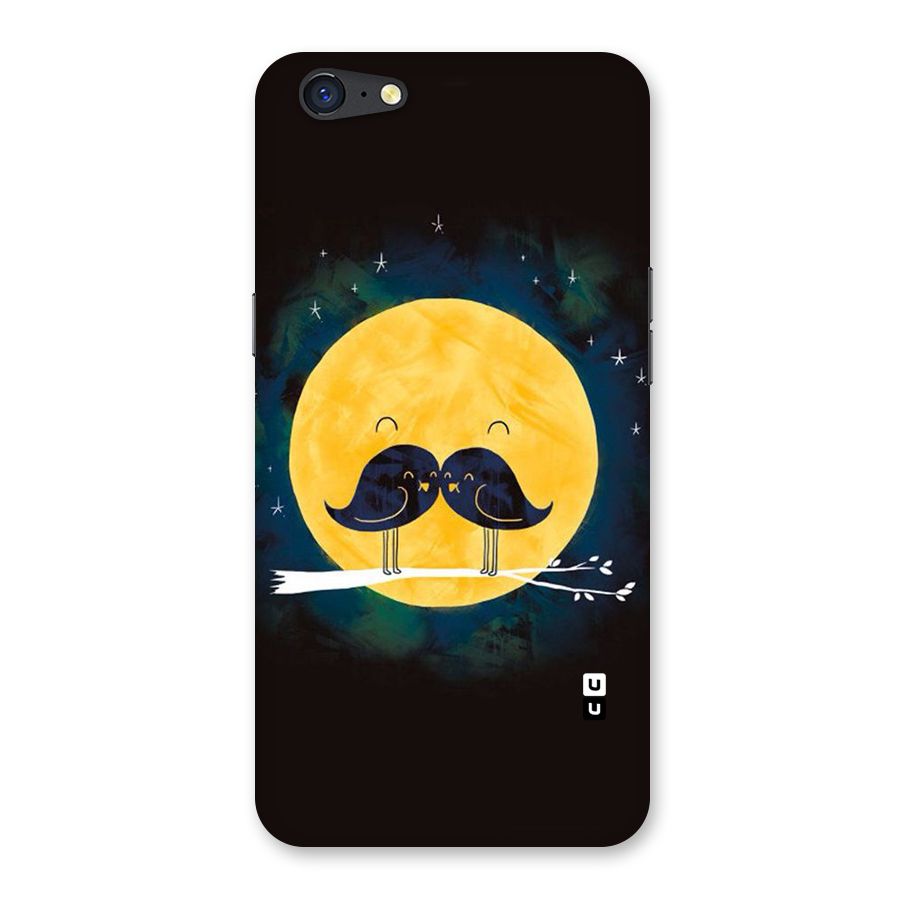 Bird Moustache Back Case for Oppo A71