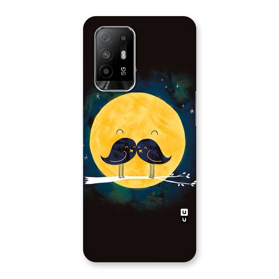 Bird Moustache Back Case for Oppo F19 Pro Plus 5G
