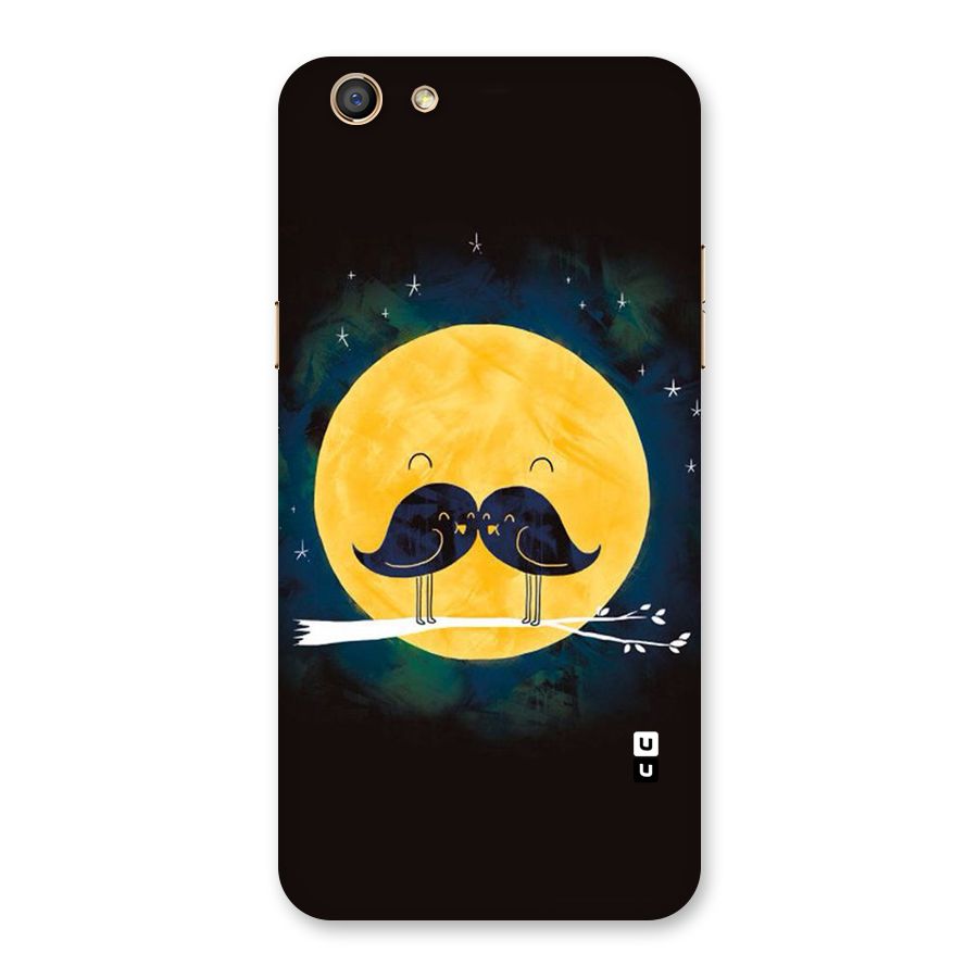 Bird Moustache Back Case for Oppo F3