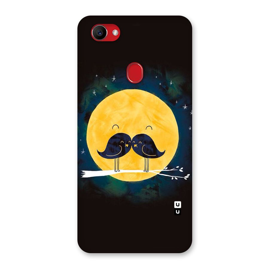 Bird Moustache Back Case for Oppo F7