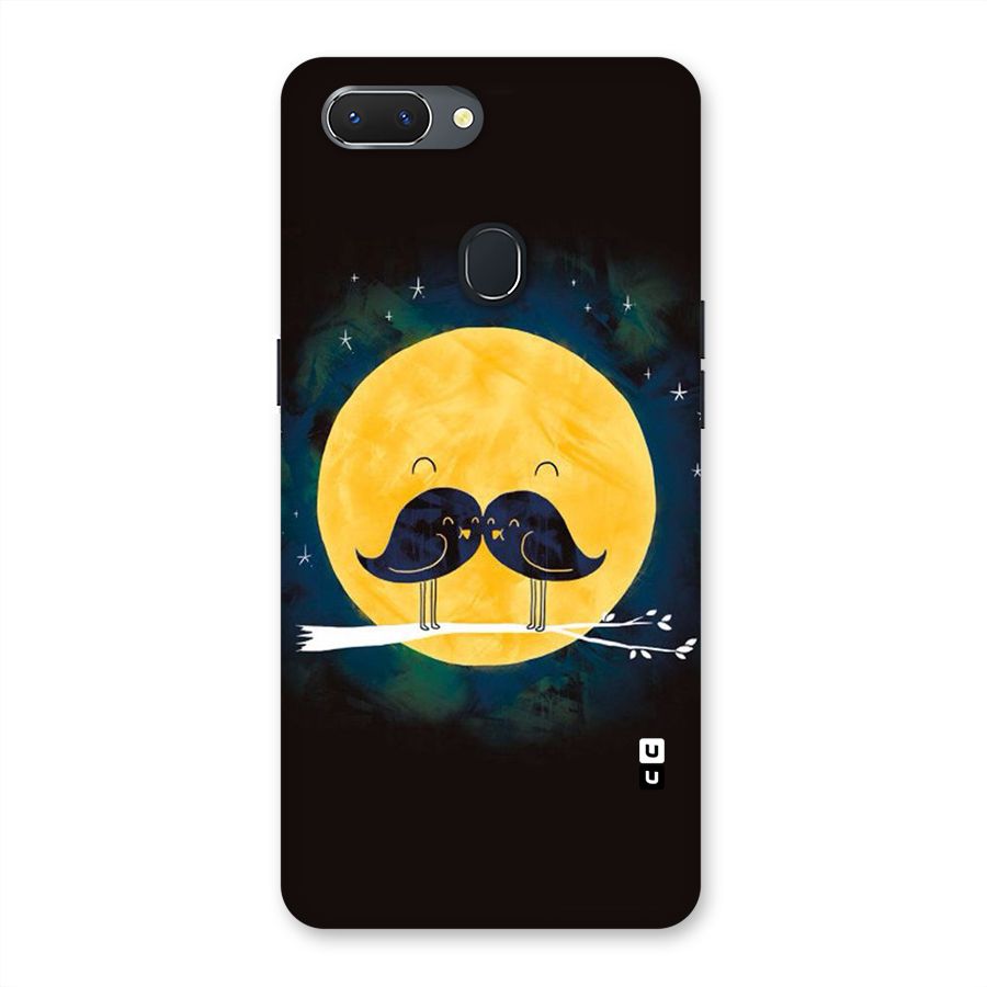 Bird Moustache Back Case for Oppo Realme 2