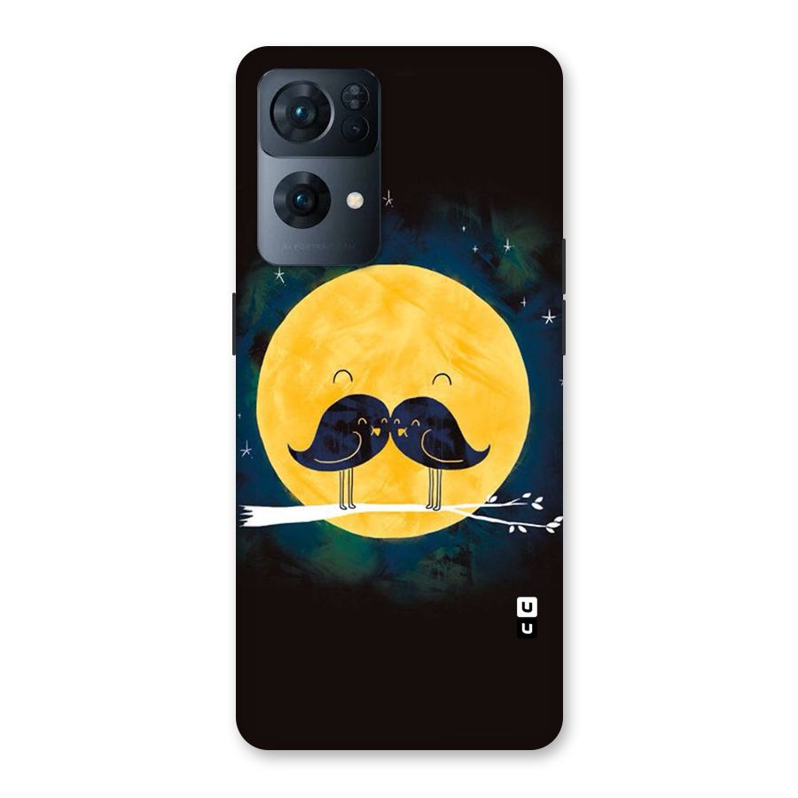 Bird Moustache Back Case for Oppo Reno7 Pro 5G
