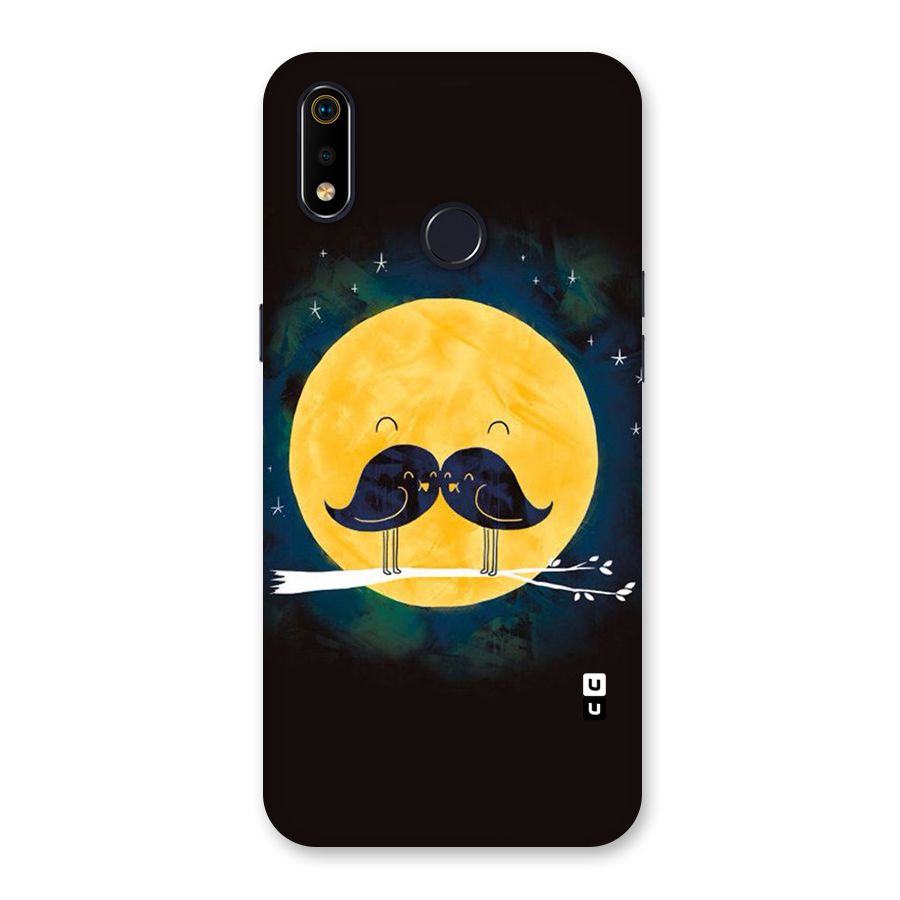 Bird Moustache Back Case for Realme 3i