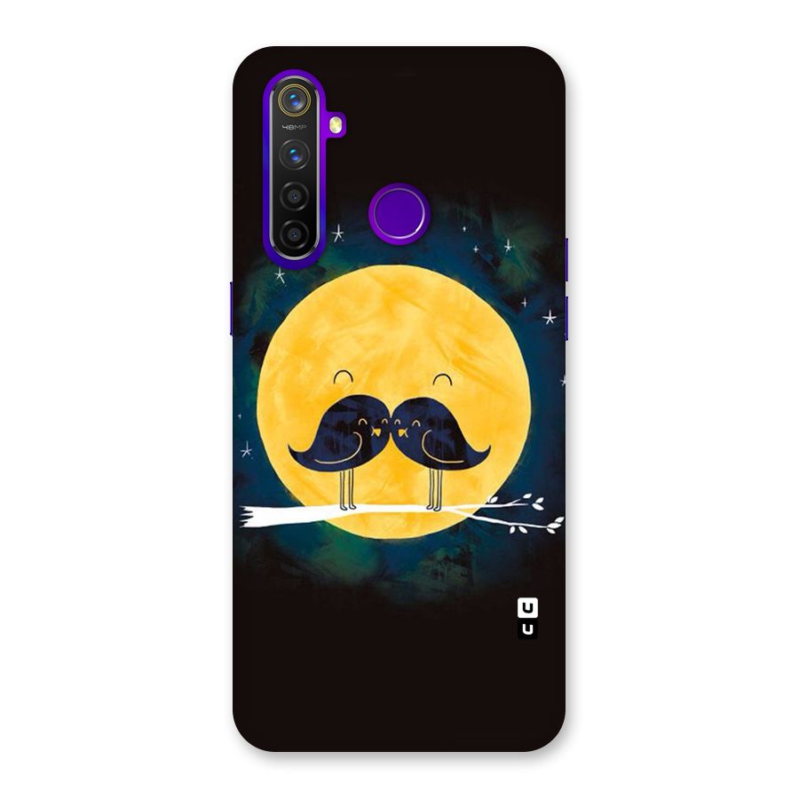 Bird Moustache Back Case for Realme 5 Pro