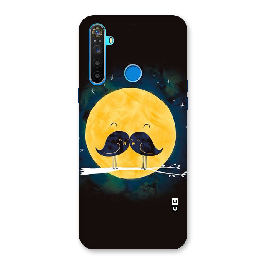 Bird Moustache Back Case for Realme 5s