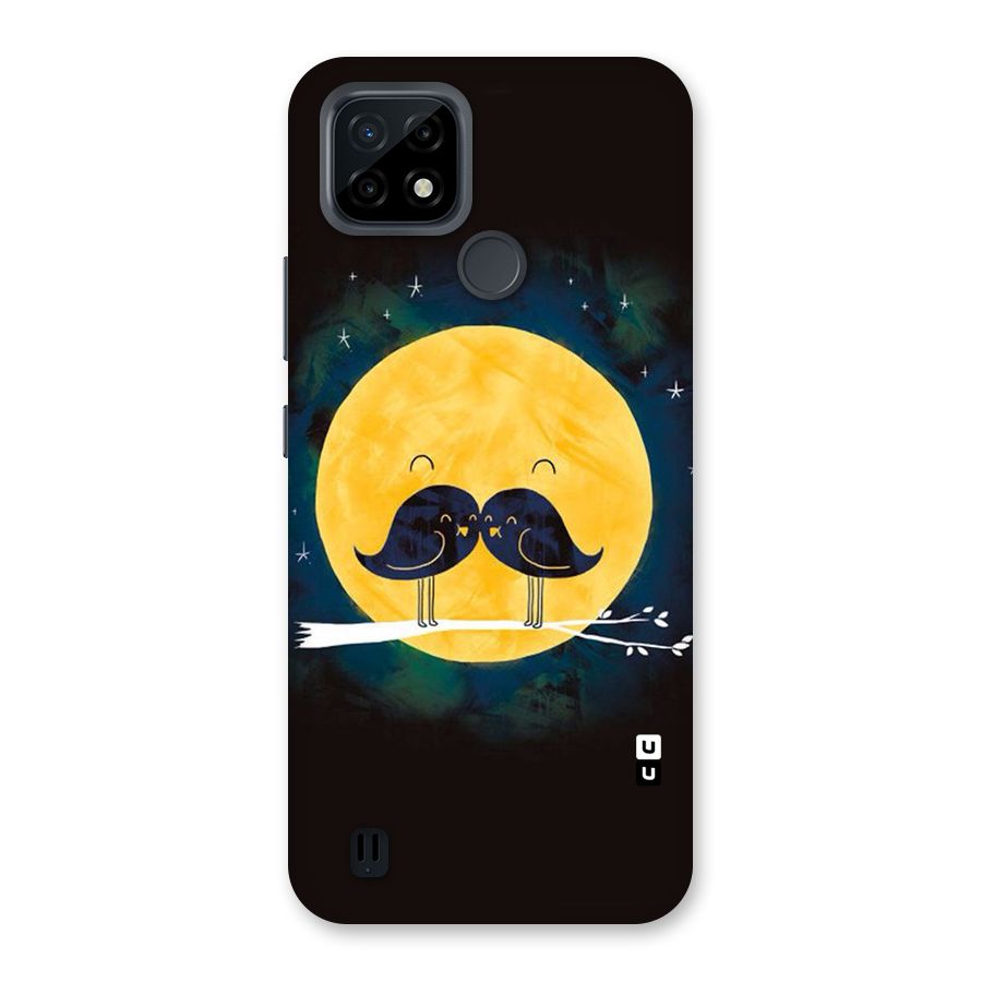Bird Moustache Back Case for Realme C21