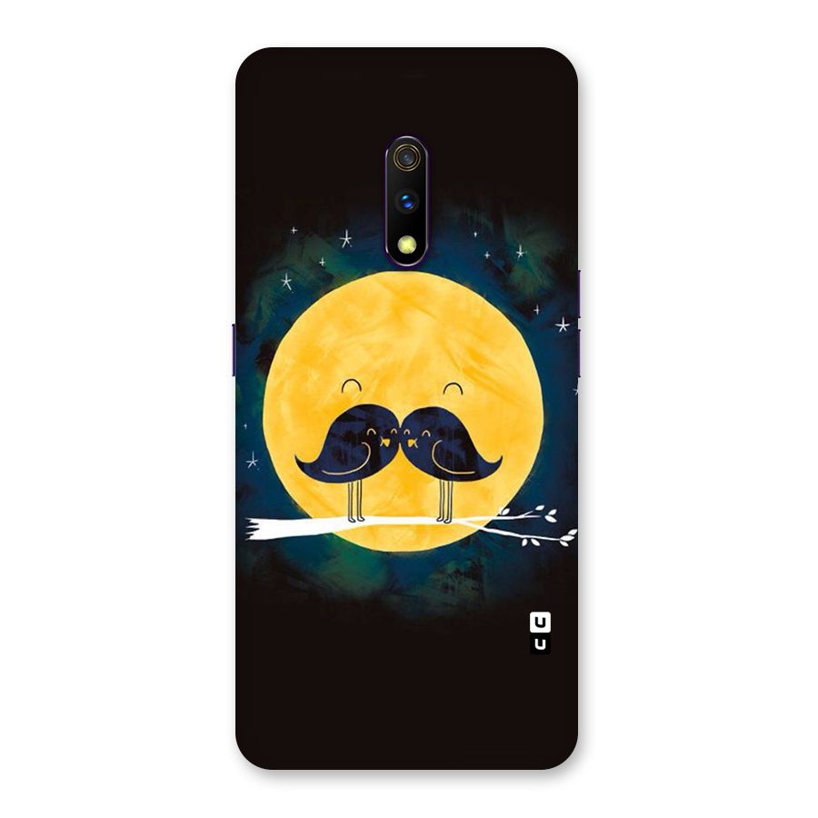 Bird Moustache Back Case for Realme X