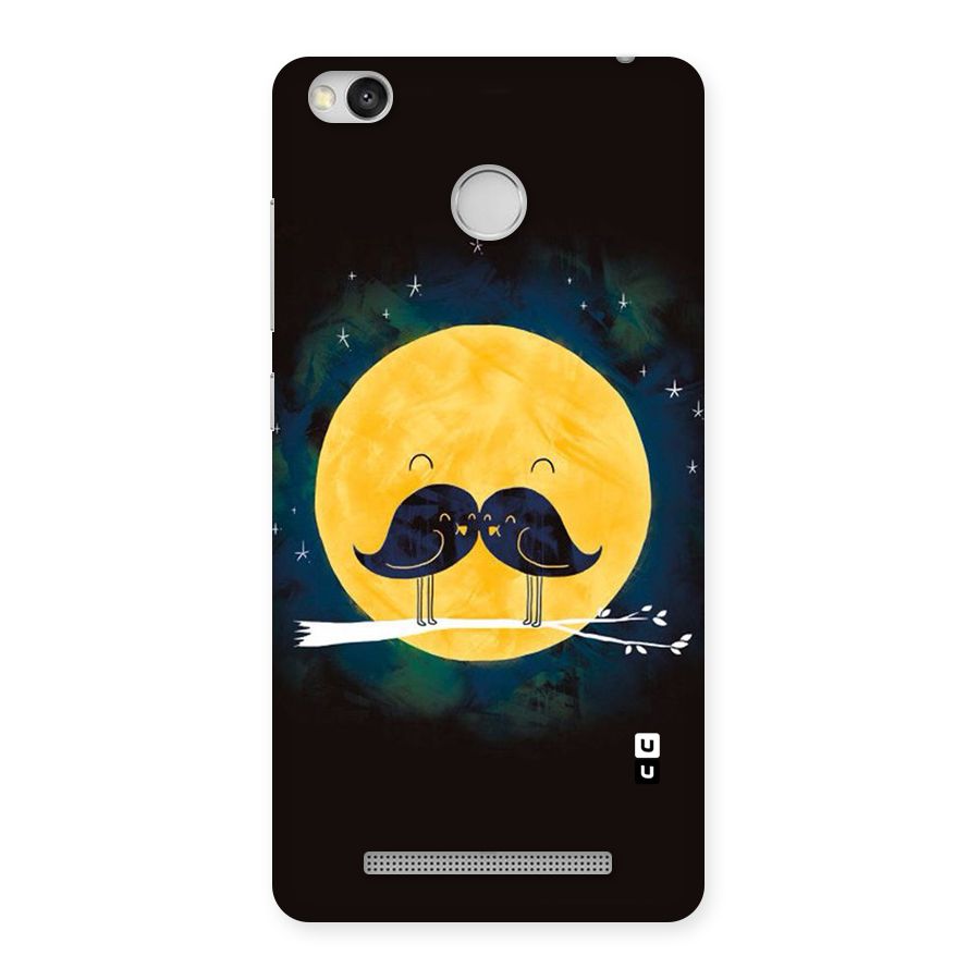 Bird Moustache Back Case for Redmi 3S Prime