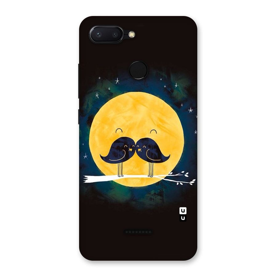Bird Moustache Back Case for Redmi 6