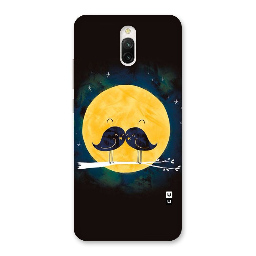 Bird Moustache Back Case for Redmi 8A Dual