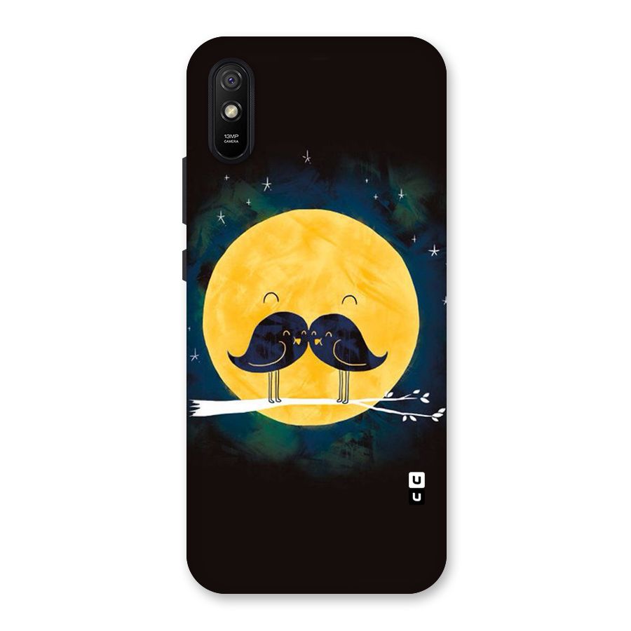 Bird Moustache Back Case for Redmi 9i