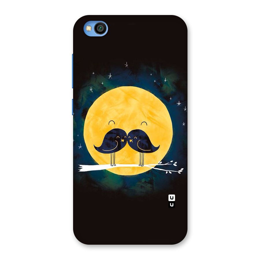 Bird Moustache Back Case for Redmi Go