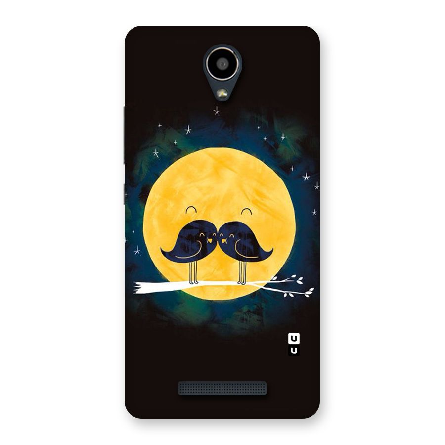 Bird Moustache Back Case for Redmi Note 2