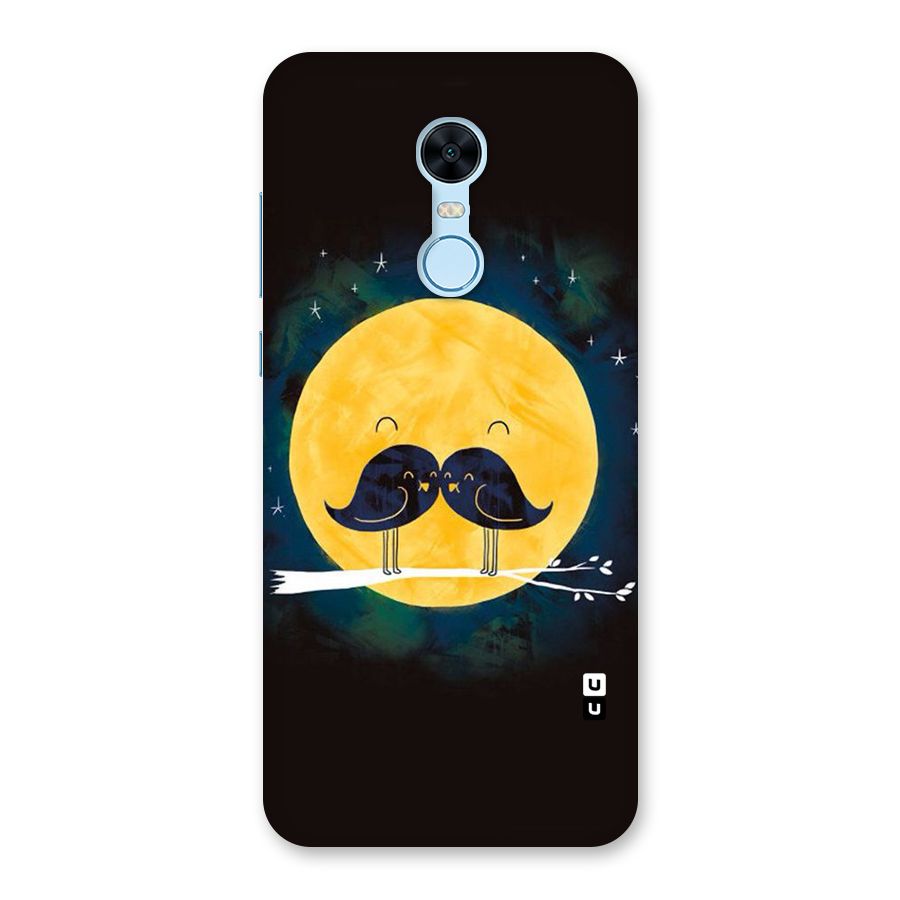 Bird Moustache Back Case for Redmi Note 5