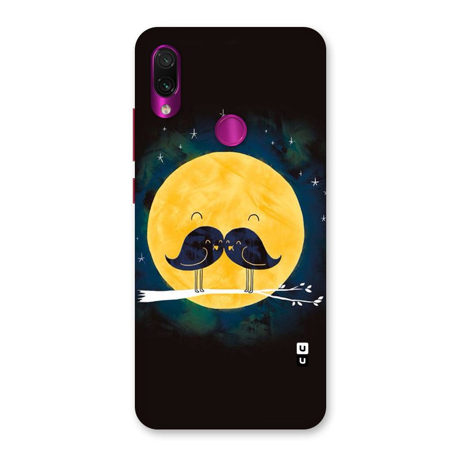 Bird Moustache Back Case for Redmi Note 7 Pro