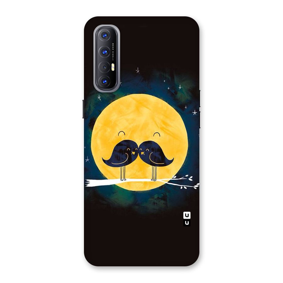 Bird Moustache Back Case for Reno3 Pro