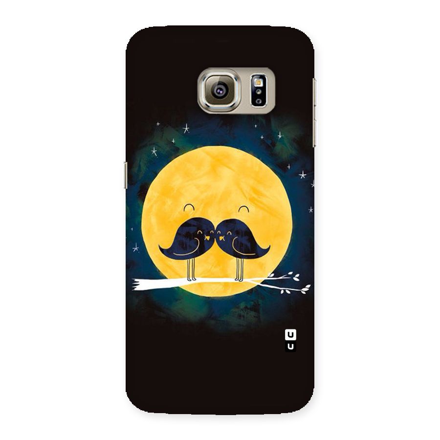 Bird Moustache Back Case for Samsung Galaxy S6 Edge