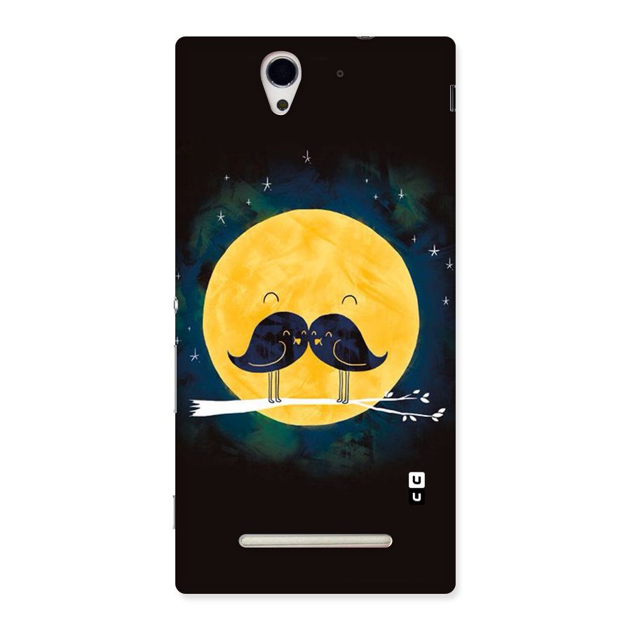 Bird Moustache Back Case for Sony Xperia C3