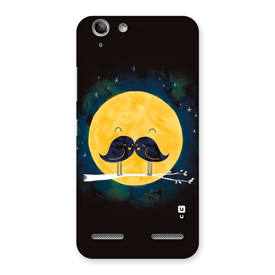 Bird Moustache Back Case for Vibe K5