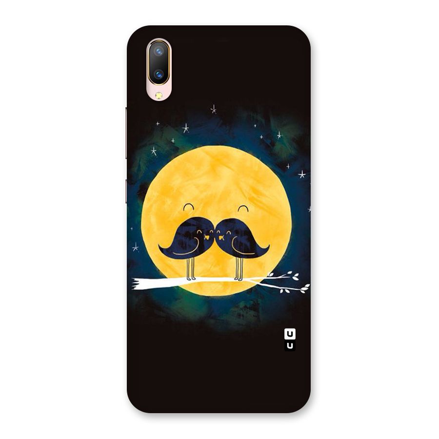 Bird Moustache Back Case for Vivo V11 Pro