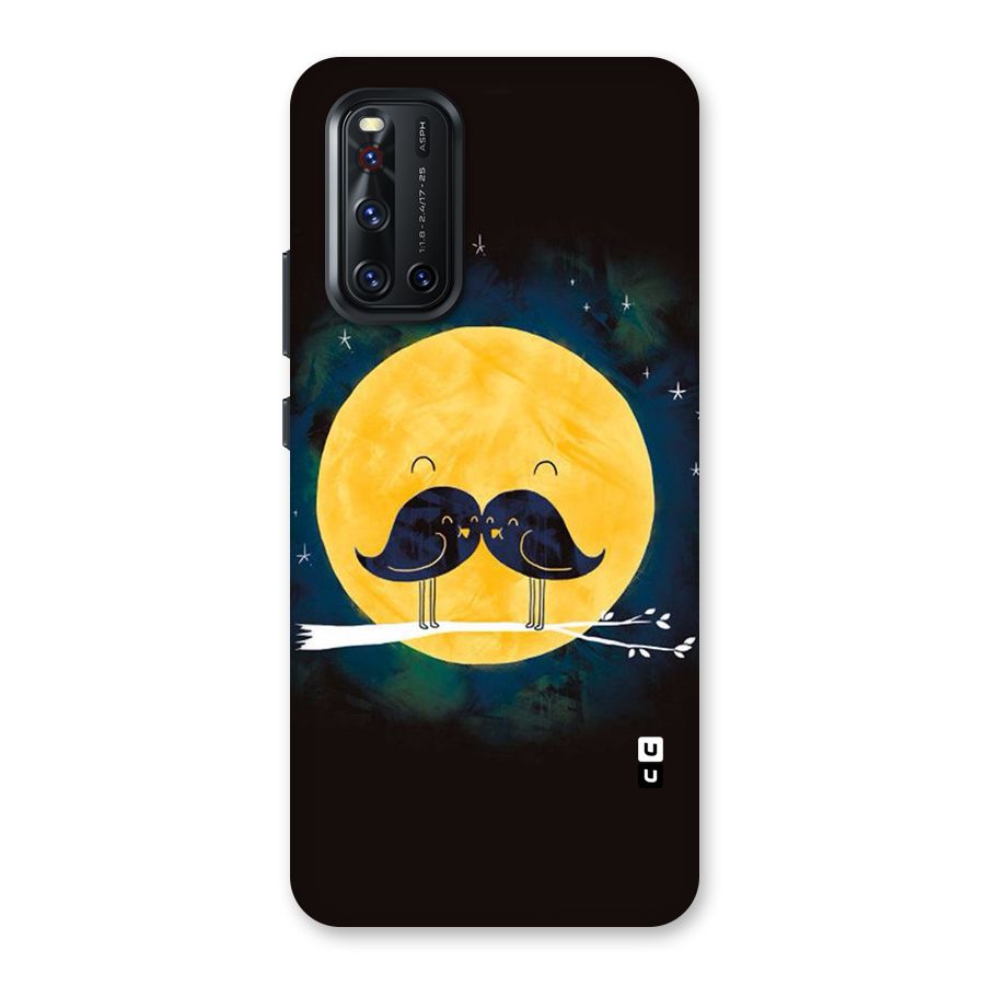Bird Moustache Back Case for Vivo V19