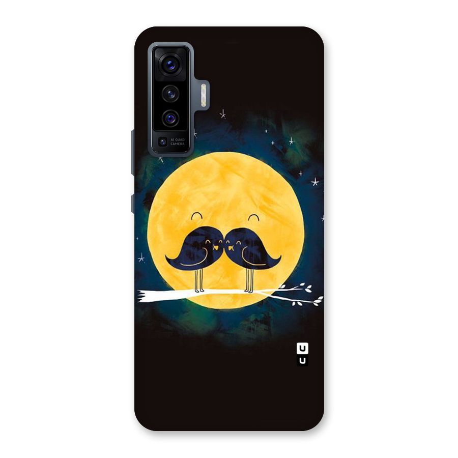 Bird Moustache Back Case for Vivo X50