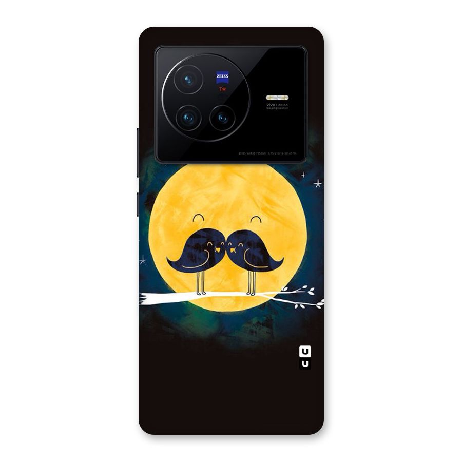 Bird Moustache Back Case for Vivo X80