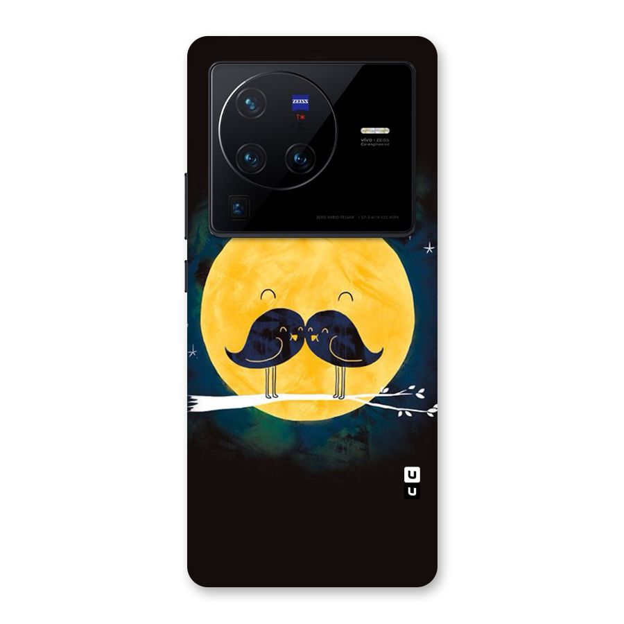 Bird Moustache Back Case for Vivo X80 Pro