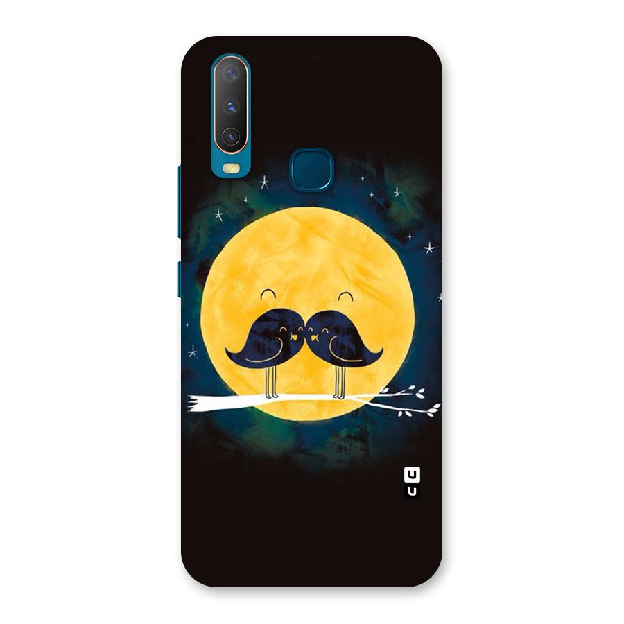 Bird Moustache Back Case for Vivo Y17