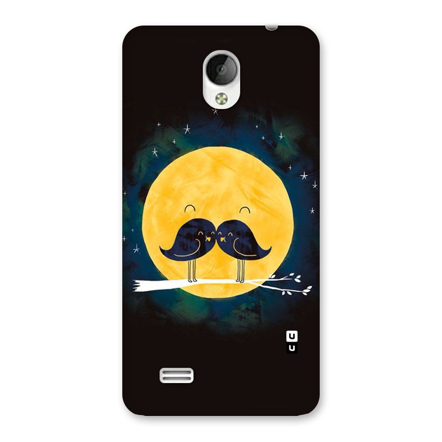 Bird Moustache Back Case for Vivo Y21