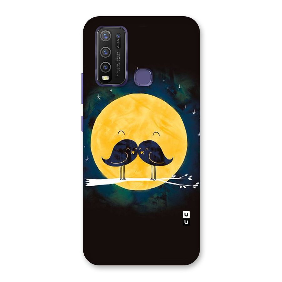 Bird Moustache Back Case for Vivo Y50