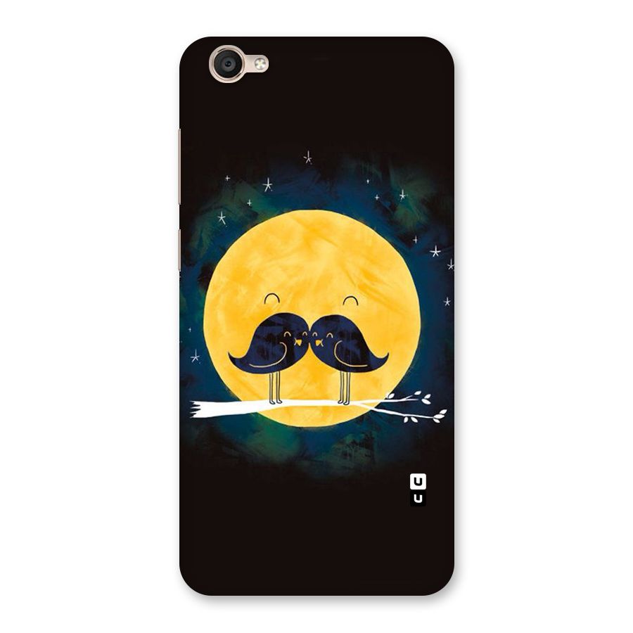 Bird Moustache Back Case for Vivo Y55s