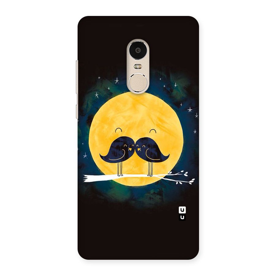 Bird Moustache Back Case for Xiaomi Redmi Note 4