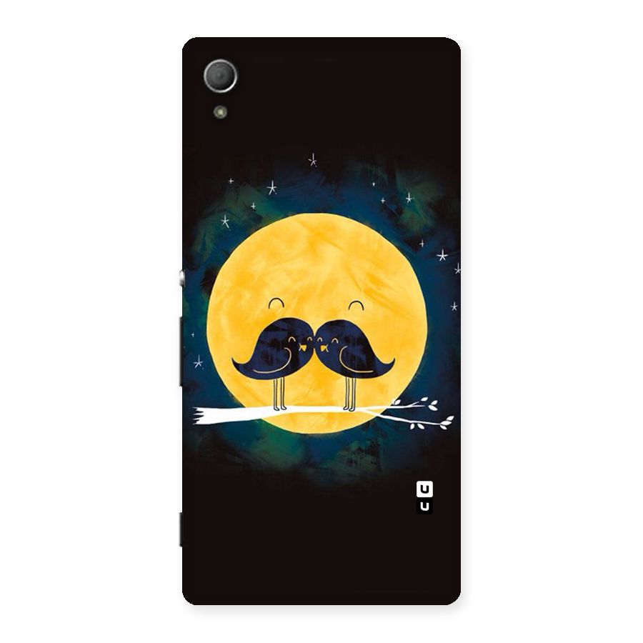 Bird Moustache Back Case for Xperia Z3 Plus