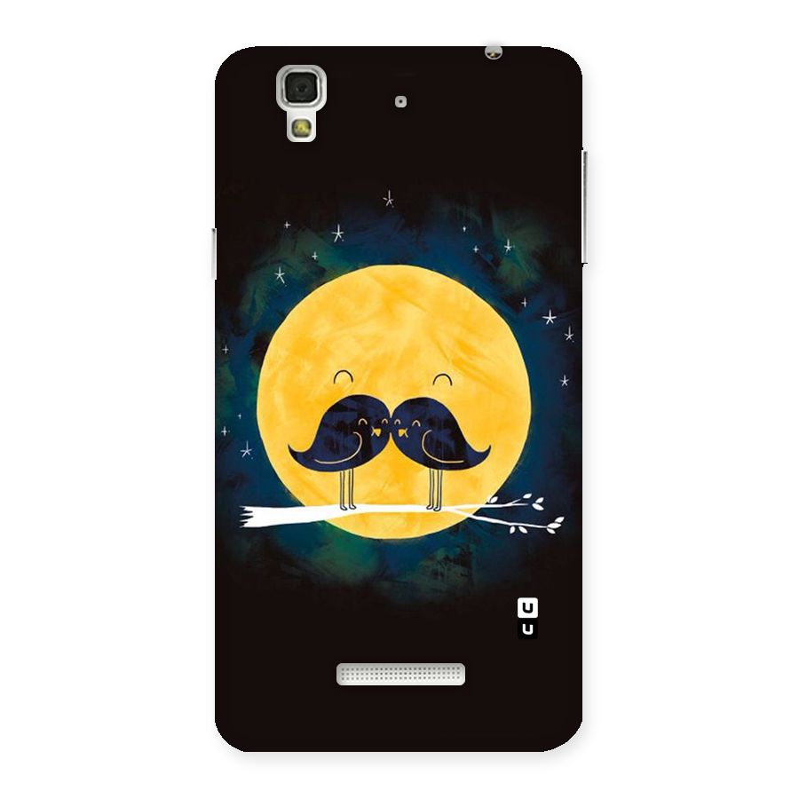 Bird Moustache Back Case for YU Yureka Plus