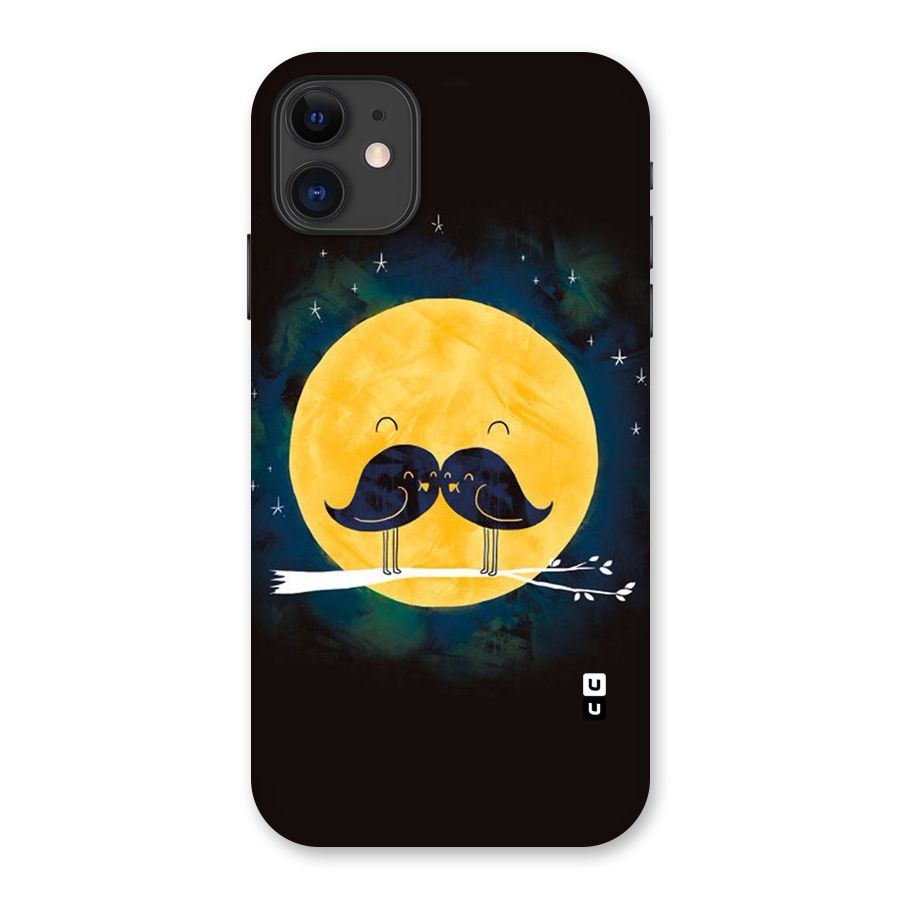 Bird Moustache Back Case for iPhone 11